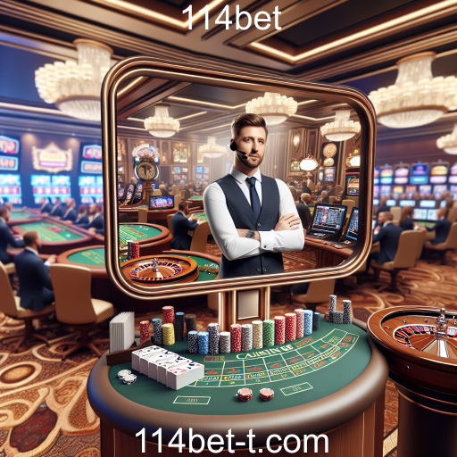 A Emoção do Cassino Ao Vivo na 114bet